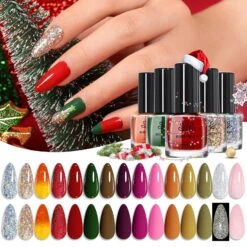 15 Colors Nail Polish Set B Autumn Winter 6ml
