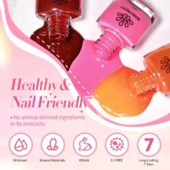 15 Colors Nail Polish Set B Autumn Winter 6ml -Born Pretty Salon 60107 ZI 7