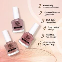 6 Colors BORN PRETTY Jelly Nail Polish Set A 10ml -Born Pretty Salon 60173 ZI 6