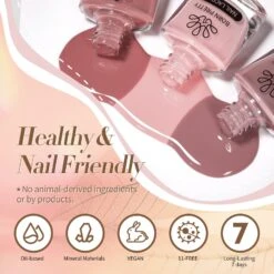 6 Colors BORN PRETTY Jelly Nail Polish Set A 10ml -Born Pretty Salon 60173 ZI 7