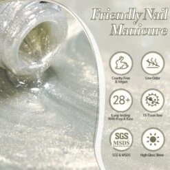 Gold Cat Magnetic Gel Polish GC01 Classic Poetry 10ml -Born Pretty Salon 60203 1 ZIA 3