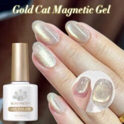 Gold Cat Magnetic Gel Polish GC01 Classic Poetry 10ml -Born Pretty Salon 60203 1 ZIA 5