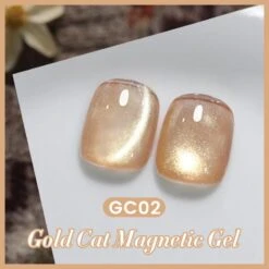 Gold Cat Magnetic Gel Polish GC02 Classic Poetry 10ml -Born Pretty Salon 60203 2 ZI 1