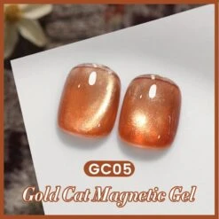 Gold Cat Magnetic Gel Polish GC05 Classic Poetry 10ml -Born Pretty Salon 60203 5 ZI 1
