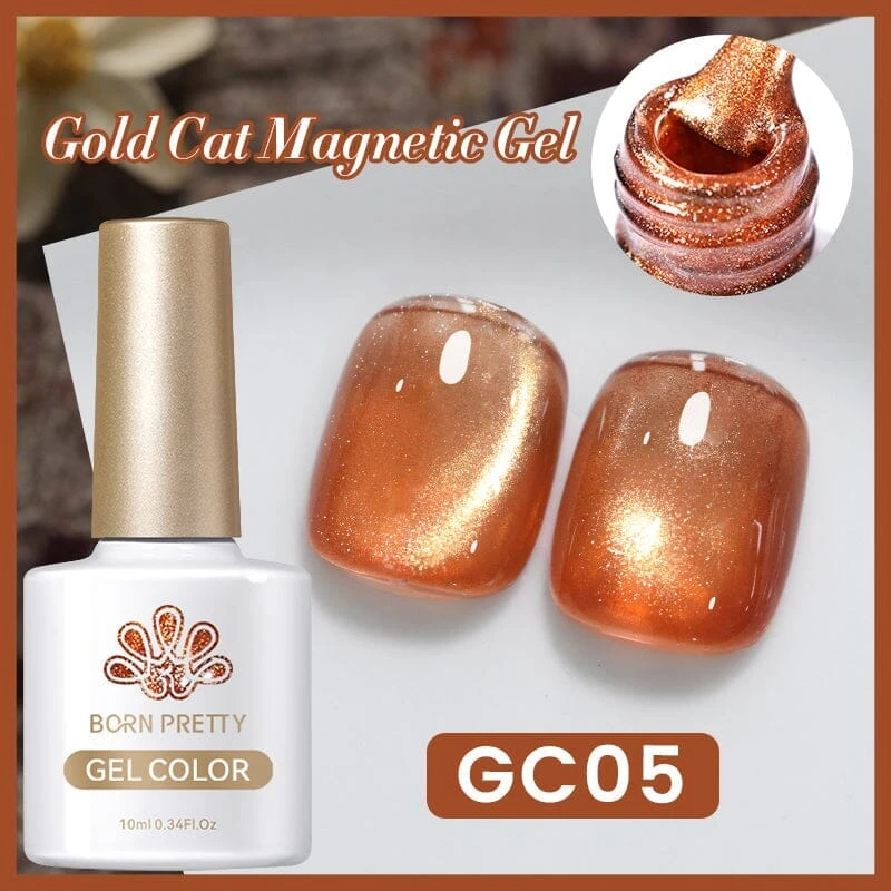 5 Colors Gold Cat Magnetic Gel 10ml With Magnetic Stick 10 5 Colors Gold Cat Magnetic Gel 10ml With Magnetic Stick - Image 10