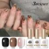 3pcs Set #01 Leopard Manicure Gel 10ml