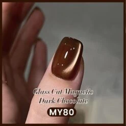 Water Light Cat Magnetic Gel Polish MY80 Dark Chocolate 10ml 10 Water Light Cat Magnetic Gel Polish MY80 Dark Chocolate 10ml -Born Pretty Salon 60216 3 ZI 2