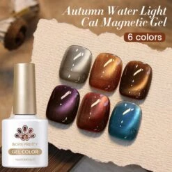 Water Light Cat Magnetic Gel Polish MY78-MY83 10ml