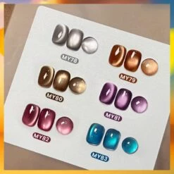 Water Light Cat Magnetic Gel Polish MY78-MY83 10ml -Born Pretty Salon 60216 7 ZI 3