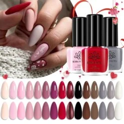 15 Colors Nail Polish Set C Valentine's Day Collection 6ml -Born Pretty Salon 60221 ZHU QRJ 3