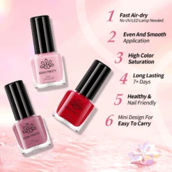 15 Colors Nail Polish Set C Valentine's Day Collection 6ml -Born Pretty Salon 60221 ZI 3