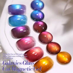 6 Colors Galaxies Glass Cat Magnetic Gel Polish Set 7ml -Born Pretty Salon 60235 ZI 2 0feab815 04ba 41f8 ad5d faf4dbdc7975