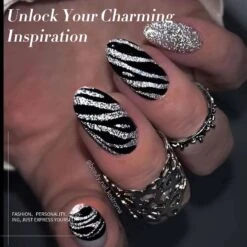 Silver Flash Reflective Glitter Gel Polish 15ml -Born Pretty Salon 60236 ZI 2