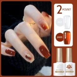 2 Colors Set #18 Jelly Nude Gel 10ml