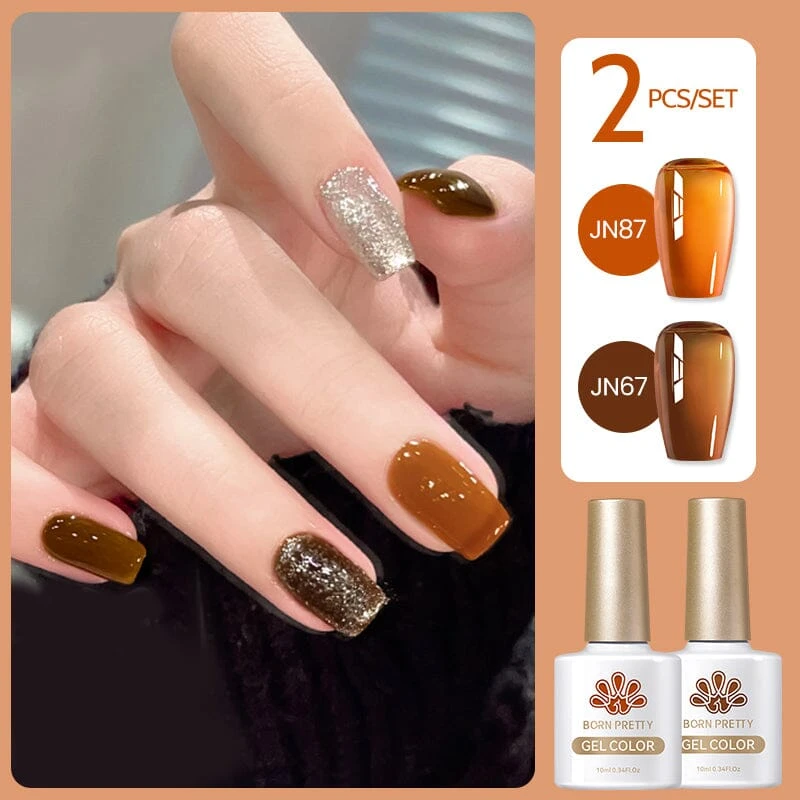2 Colors Set #02 Jelly Nude Gel 10ml 1 2 Colors Set #02 Jelly Nude Gel 10ml
