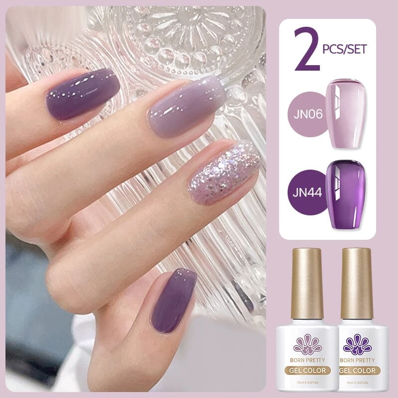 2 Colors Set #05 Jelly Nude Gel 10ml 1 2 Colors Set #05 Jelly Nude Gel 10ml