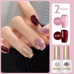 2 Colors Set #07 Jelly Nude Gel 10ml