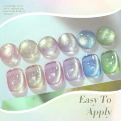 6 Colors Green Light Cat Magnetic Gel Polish Set 7ml 23 6 Colors Green Light Cat Magnetic Gel Polish Set 7ml -Born Pretty Salon 60342 ZI 10