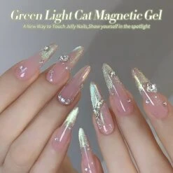 6 Colors Green Light Cat Magnetic Gel Polish Set 7ml 15 6 Colors Green Light Cat Magnetic Gel Polish Set 7ml -Born Pretty Salon 60342 ZI 8