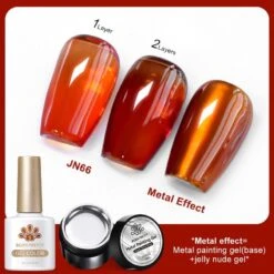 3pcs Metal Effect Gel Set -Born Pretty Salon 60343 TSX 12 0d4c59a6 b4f2 476a 8db5 2f6ac3ffa381