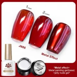3pcs Metal Effect Gel Set -Born Pretty Salon 60343 TSX 16 a05d40d5 41f0 4dd8 8e3f 250ea7dd2368