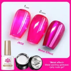 3pcs Metal Effect Gel Set -Born Pretty Salon 60343 TSX 2 40c790ab 36f2 476c a22b 9bd1c4018553