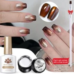3pcs Metal Effect Gel Set