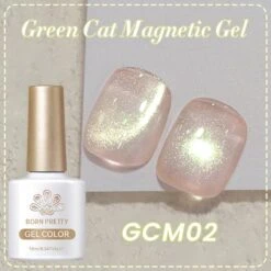 Gold Cat Magnetic Gel Polish GCM02 10ml -Born Pretty Salon 60345 2 ZI 1