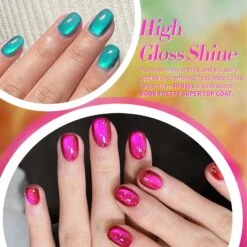6 Colors Neon Glass Cat Magnetic Gel 7ml -Born Pretty Salon 60394 ZI 4