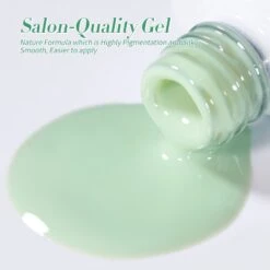 6 Colors Jelly Gel Polish Set Jade Breeze 7ml -Born Pretty Salon 60431 ZI 1