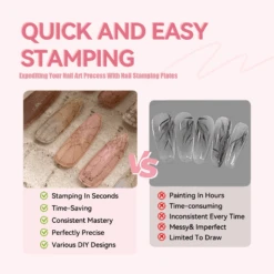 4pcs Set Flower Animal Nail Stamping Plates -Born Pretty Salon 60437 ZI YH 5