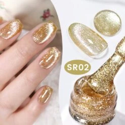 Shimmery Reflective Cat Magnetic Gel SR02 10ml -Born Pretty Salon 60441 2 ZHU 3