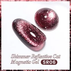 Shimmery Reflective Cat Magnetic Gel SR06 10ml -Born Pretty Salon 60441 6 ZI 2