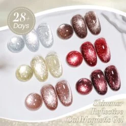 Shimmery Reflective Cat Magnetic Gel Polish 10ml -Born Pretty Salon 60441 ZI 2 1