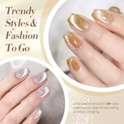 6 Colors Red Cat Magnetic Gel Polish Set Shimmery Reflective 7ml 13 6 Colors Red Cat Magnetic Gel Polish Set Shimmery Reflective 7ml -Born Pretty Salon 60443 ZI 3