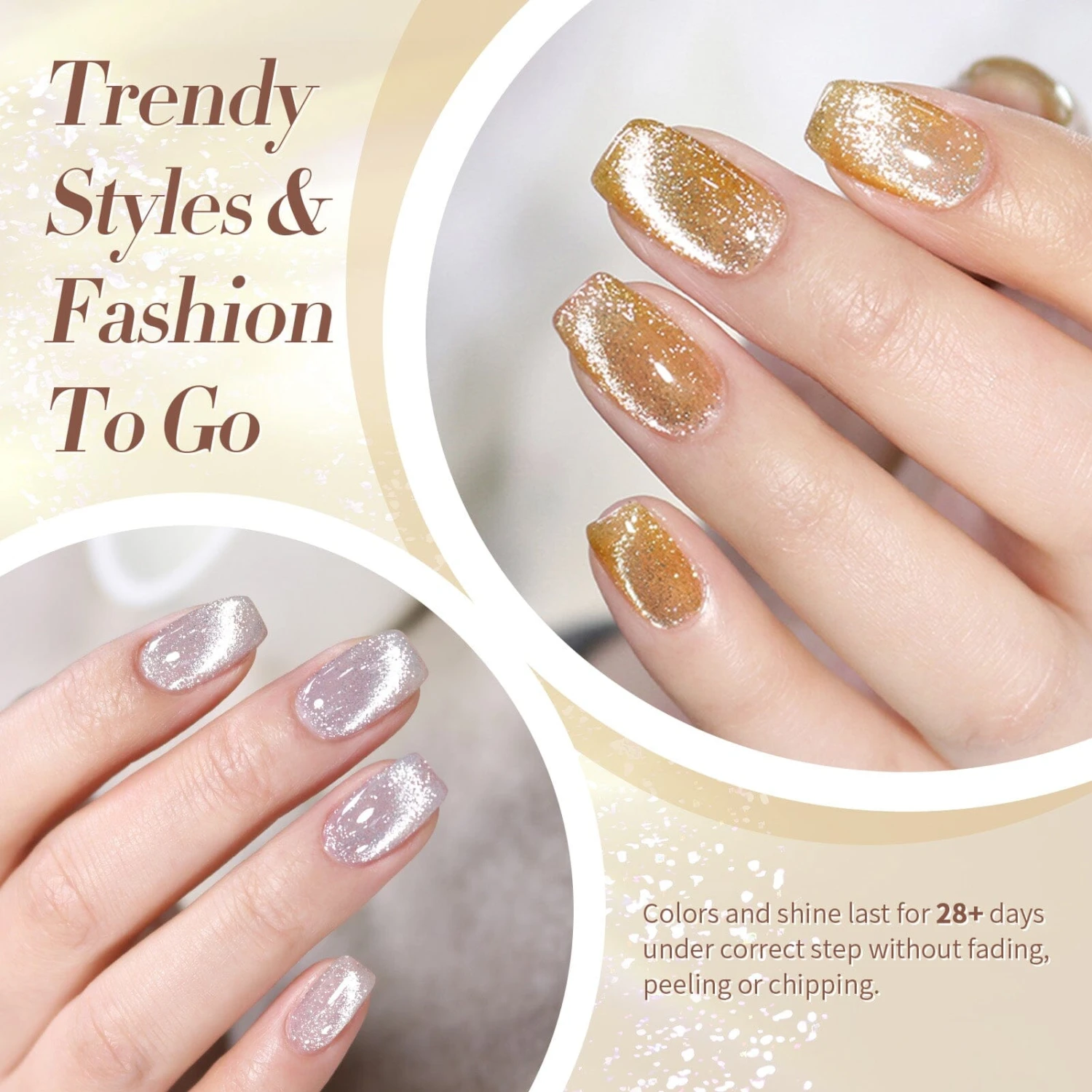 6 Colors Red Cat Magnetic Gel Polish Set Shimmery Reflective 7ml 5 6 Colors Red Cat Magnetic Gel Polish Set Shimmery Reflective 7ml - Image 5