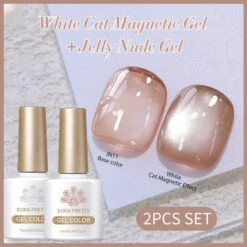 2 Bottles Magnetic Gel & Jelly Gel Set #01