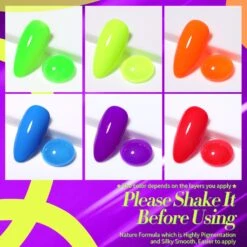 6 Colors BORN PRETTY Gel Polish Set Urban Vibe 7ml -Born Pretty Salon 60567 ZI 1