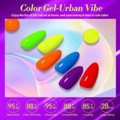 6 Colors BORN PRETTY Gel Polish Set Urban Vibe 7ml -Born Pretty Salon 60567 ZI 3
