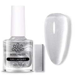 Silver Moonlight Cat Magnetic Nail Polish 10ml