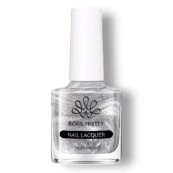 Silver Moonlight Cat Magnetic Nail Polish 10ml 24 Silver Moonlight Cat Magnetic Nail Polish 10ml -Born Pretty Salon 60575 ZHU 2