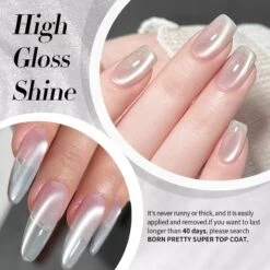 Water Light Cat Magnetic Gel Polish First Love MY02 10ml -Born Pretty Salon 60608 2 ZI 4