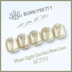 Water Light Cat Magnetic Gel Polish First Love MY04 10ml -Born Pretty Salon 60608 4 ZI 2
