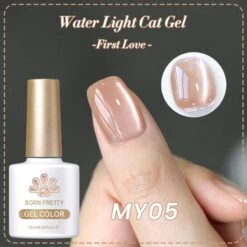 Water Light Cat Magnetic Gel Polish First Love MY05 10ml -Born Pretty Salon 60608 5 ZI 1