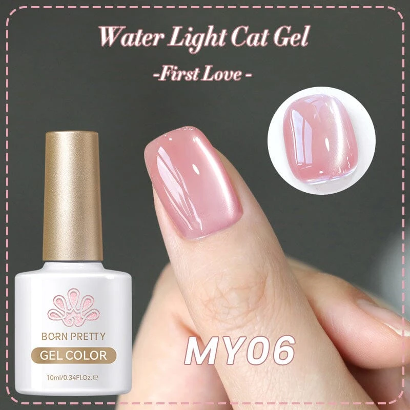 Water Light Cat Magnetic Gel Polish First Love MY06 10ml 5 Water Light Cat Magnetic Gel Polish First Love MY06 10ml - Image 5