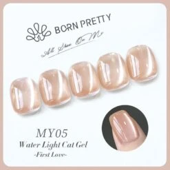 Water Light Cat Magnetic Gel Polish First Love 10ml -Born Pretty Salon 60608 SXB 5