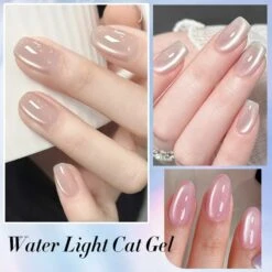 Water Light Cat Magnetic Gel Polish First Love 10ml -Born Pretty Salon 60608 ZIG 5