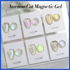 6 Colors Auroras Cat Magnetic Gel Angel Tears 7ml 16 6 Colors Auroras Cat Magnetic Gel Angel Tears 7ml -Born Pretty Salon 60655 ZI 2