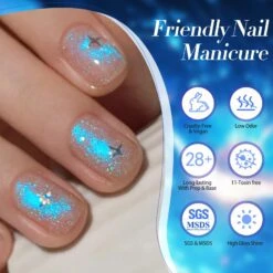 6 Colors Auroras Cat Magnetic Gel Angel Tears 7ml 17 6 Colors Auroras Cat Magnetic Gel Angel Tears 7ml -Born Pretty Salon 60655 ZI 7