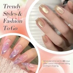 6 Colors Colored Cat Magnetic Gel Polish Set M02 Light Flow 7ml -Born Pretty Salon 60664 ZI 3